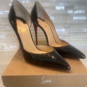 Christian Louboutin Iriza 100mm Patent Leather Pump